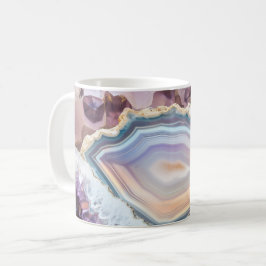Geode-Kristall | Kristall-Foto-Farben-Morph-Tasse Kaffeetasse