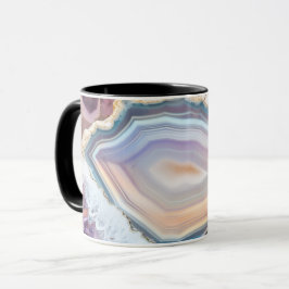 Geode-Kristall | Kristall-Foto-Kaffeetasse Tasse