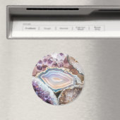 Geode Kristall | Kristall-Foto-Magnet Magnet (In Situ (Geschirrspüler))