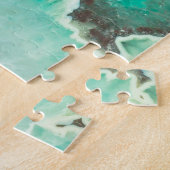 Geode Kristalle mit Pfefferminzaroma Puzzle (Seite)