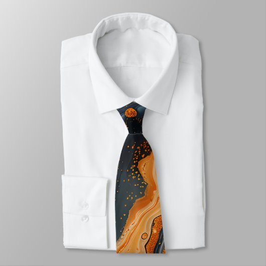 Geode Neck Tie Krawatte (Gebunden)