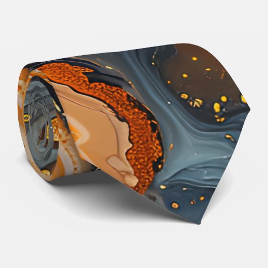 Geode Neck Tie Krawatte (Gerollt)