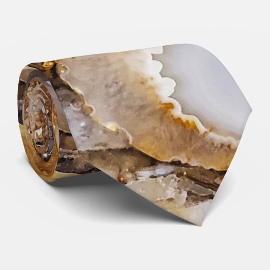 Geode Rock Design Krawatte (Gerollt)