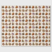 Geode Rocks Pattern Geschenkpapier (Flach)