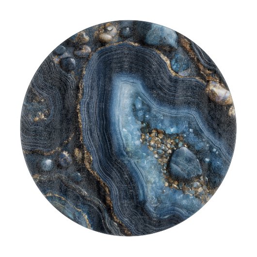 Geode-Schneidbrett Schneidebrett (Vorderseite)