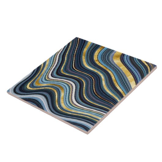 Geode Style Keramik Tile Fliese (Seite)