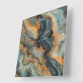 Geode Wall Clock Quadratische Wanduhr (Winkel)