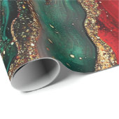 Geode-Weihnachtspapier Geschenkpapier (Rolleneckpunkt)