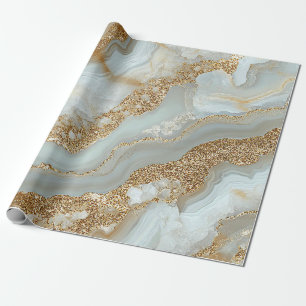 Geode-Weihnachtspapier Geschenkpapier