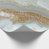 Geode-Weihnachtspapier Geschenkpapier (Ecke)