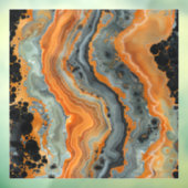 Geode Window Clying Fensteraufkleber (Blatt 3)