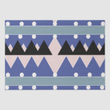 Geoemetric Blue Pink Black Aquamarin Pattern