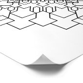 Geoemetric Mandala #15 Poster (Ecke)