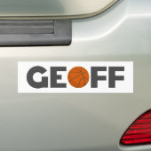 Geoff Basketball Autoaufkleber (Auf Auto)