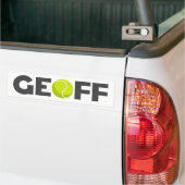 Geoff Tennis Autoaufkleber (Auf Lkw)