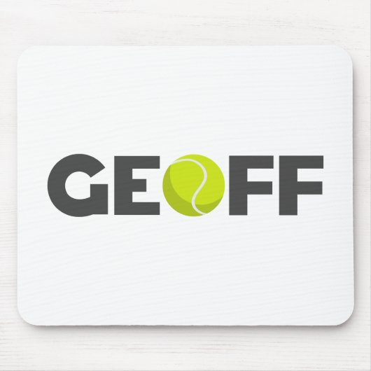 Geoff Tennis Mousepad (Vorne)