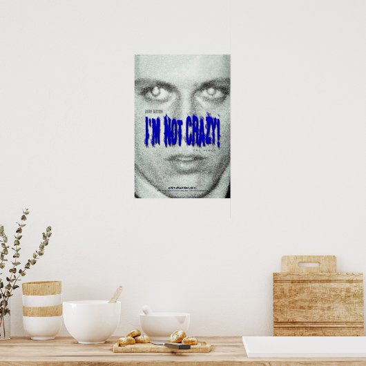 Geoff Western's Mirror Eyes Poster (Küche)