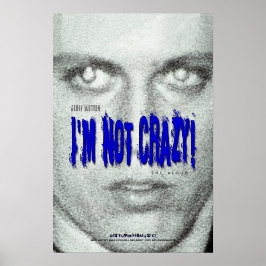 Geoff Western's Mirror Eyes Poster (Vorne)