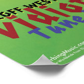 Geoff Western's VIDIOTS - Tune rein! Poster (Ecke)