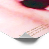 Geoff Wests Screaming Head Poster (Ecke)