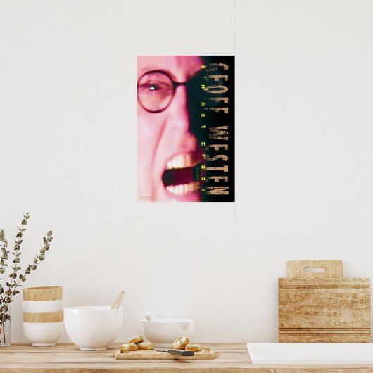Geoff Wests Screaming Head Poster (Küche)