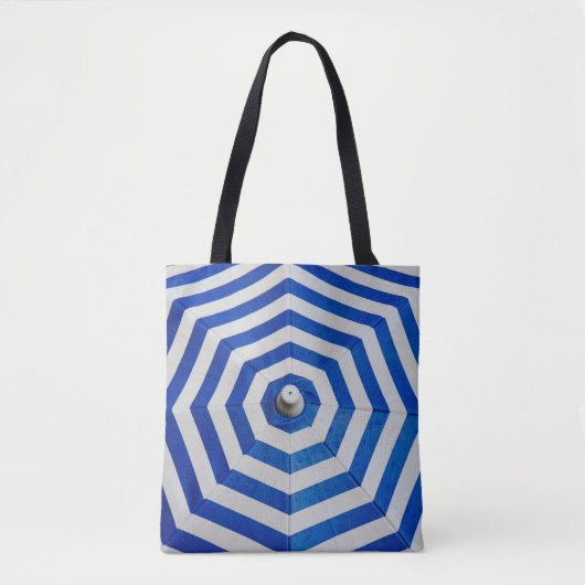 Geöffnet gestreifter Regenschirm Tasche (Vorderseite)