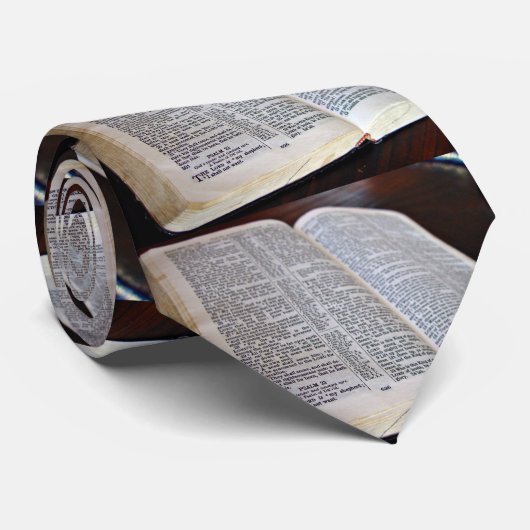 Geöffnete Bibel Krawatte (Gerollt)