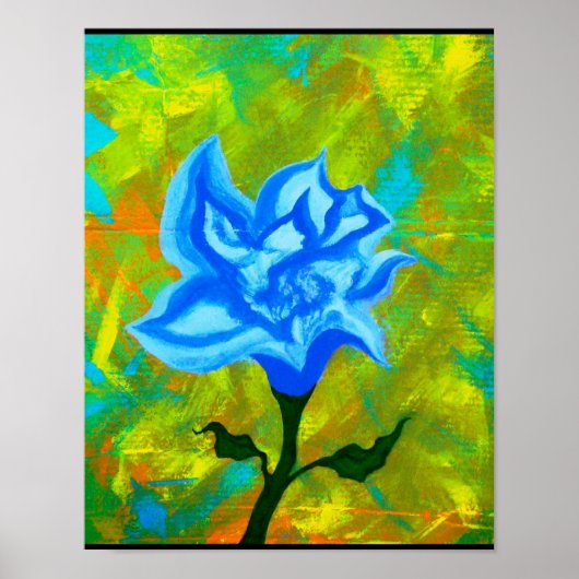Geöffnete Blaue Poster (Vorne)