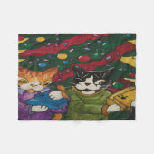 Geöffnete Präsentation Cat Fleecedecke (Vorderseite (Horizontal))