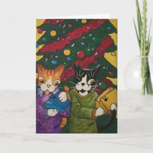 Geöffnete Präsentationen Feiertagskarte