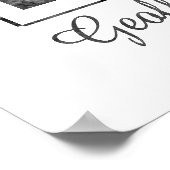 Geoffrey Chaucer Poster (Ecke)