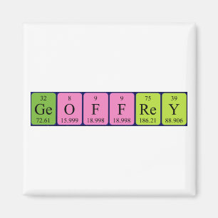 Geoffrey Periodenmagnet Magnet