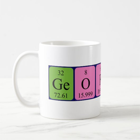 Geoffrey Periodenname Tasse (Links)