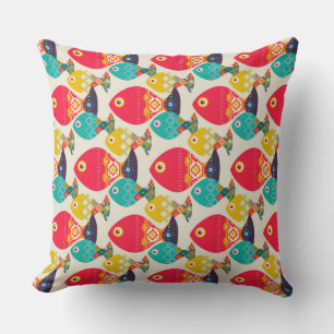 Geofisch-Elfenbein Kissen