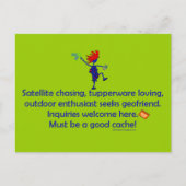 GeoFriend Gewollt Postkarte (Vorderseite)