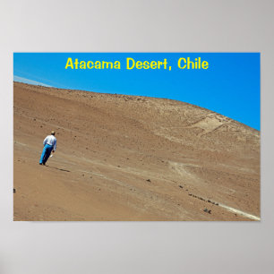 Geoglyph El Gigante, Chile Poster