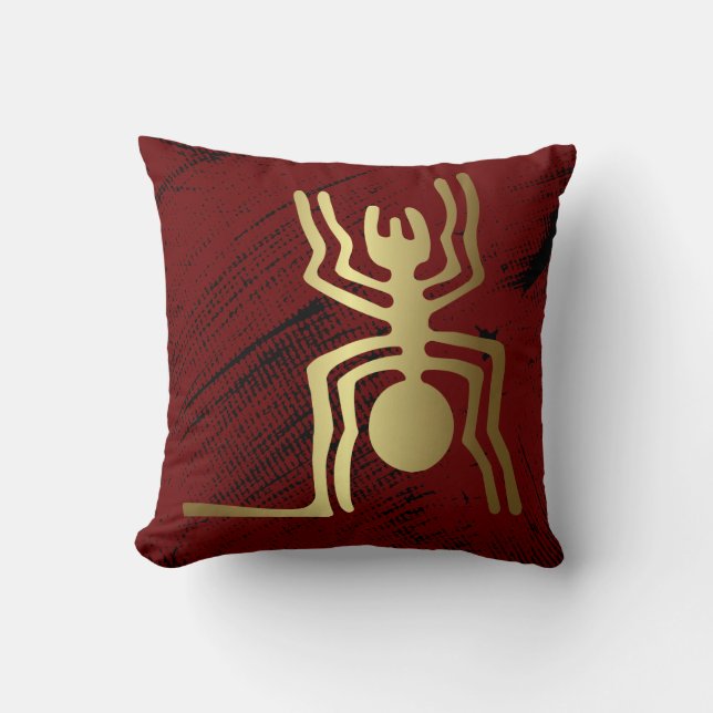 Geoglyphen Nazca Peru Animals Spider Kissen (Vorderseite)