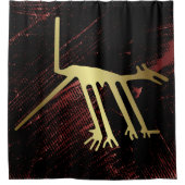 Geoglyphen Nazca Peru Tiere Duschvorhang (Vorderseite)