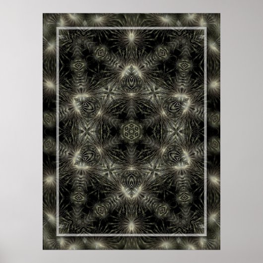 GEOGOTH STAR POSTER (Vorne)