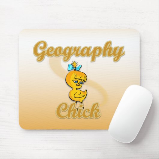 Geografie Chick Mousepad (Mit Mouse)