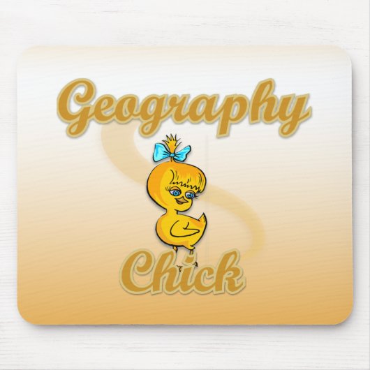 Geografie Chick Mousepad (Vorne)
