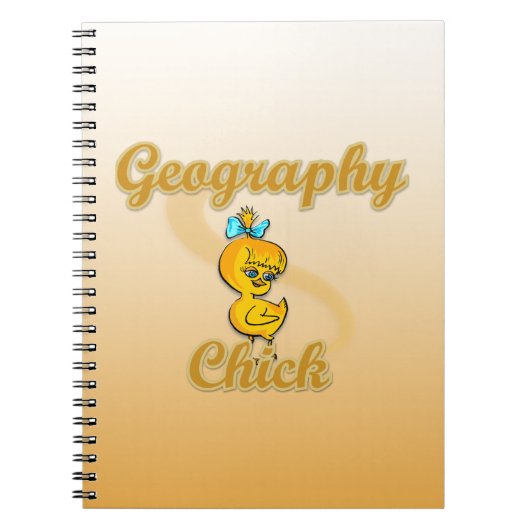 Geografie Chick Notizblock (Vorderseite)