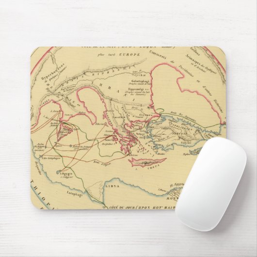 Geografie der Grecs-Primitive Mousepad (Mit Mouse)