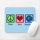 Geografie der Liebe Mousepad (Mit Mouse)