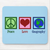 Geografie der Liebe Mousepad (Vorne)