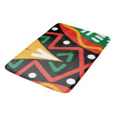 Geografie der schwarzen Geschichte Badematte (Schrägansicht)