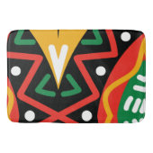 Geografie der schwarzen Geschichte Badematte (Vorderseite)