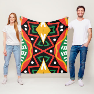 Geografie der schwarzen Geschichte Fleecedecke