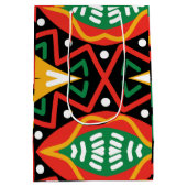 Geografie der schwarzen Geschichte Mittlere Geschenktüte (Rückseite)