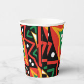 Geografie der schwarzen Geschichte Pappbecher (Rechts)